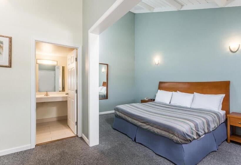 디럭스 스위트 킹 침대, Travelodge By Wyndham Fairfield/napa Valley