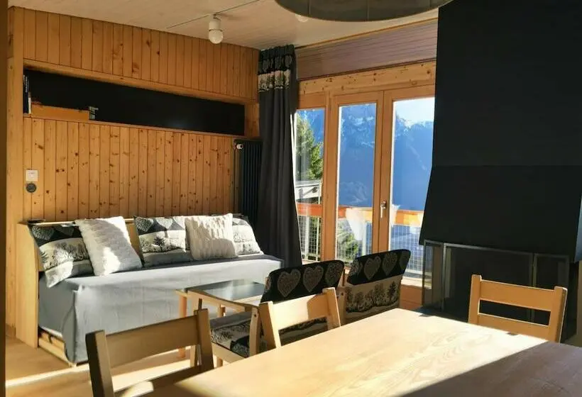 Standard-bungalow 2 Makuuhuonetta, Leysin Lodge