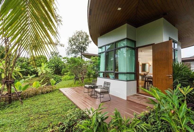 ‫فيلا غرفة نوم واحدة, Na Tree Tara Riverside Resort Amphawa Damnoensaduak