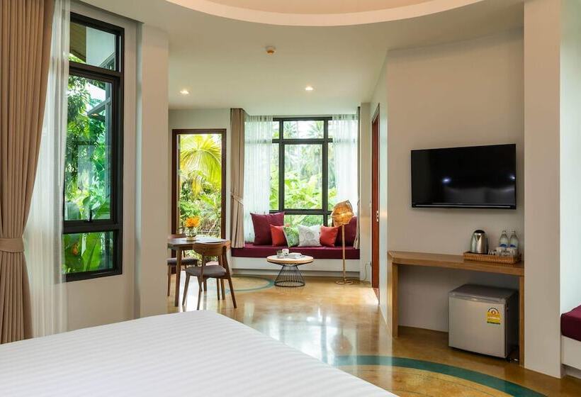 ‫فيلا غرفة نوم واحدة, Na Tree Tara Riverside Resort Amphawa Damnoensaduak
