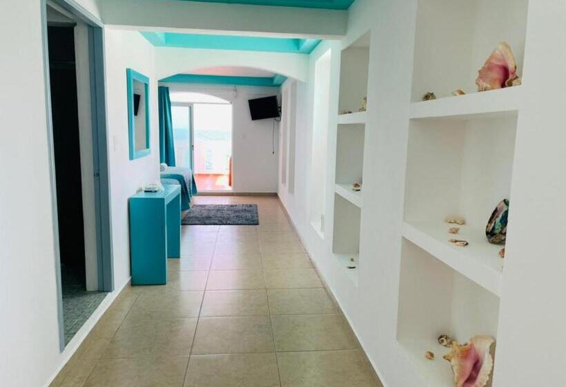 Quarto Deluxe Vista Mar, Habitación Amanecer Turquesa #2