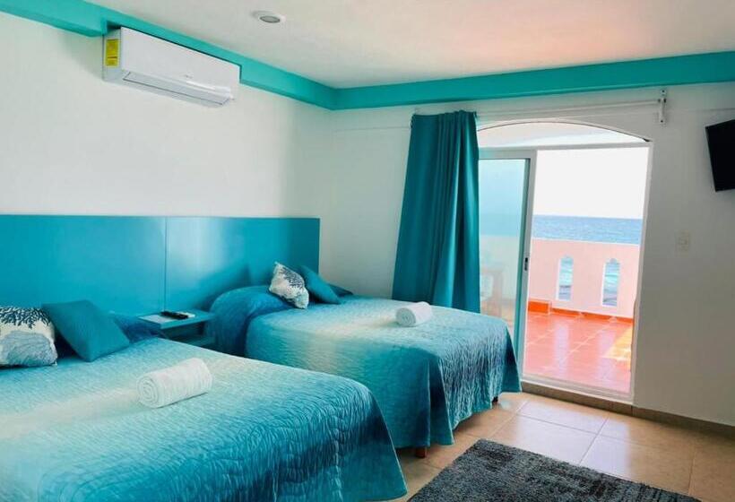 اتاق لوکس با چشمانداز دریا, Habitación Amanecer Turquesa #2