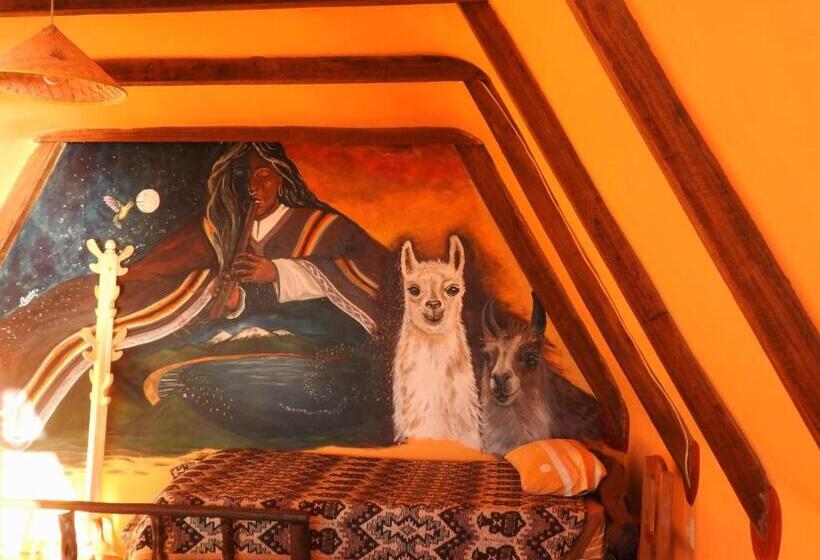 Family bungalow with lake view, Hostal Sol Y Lago