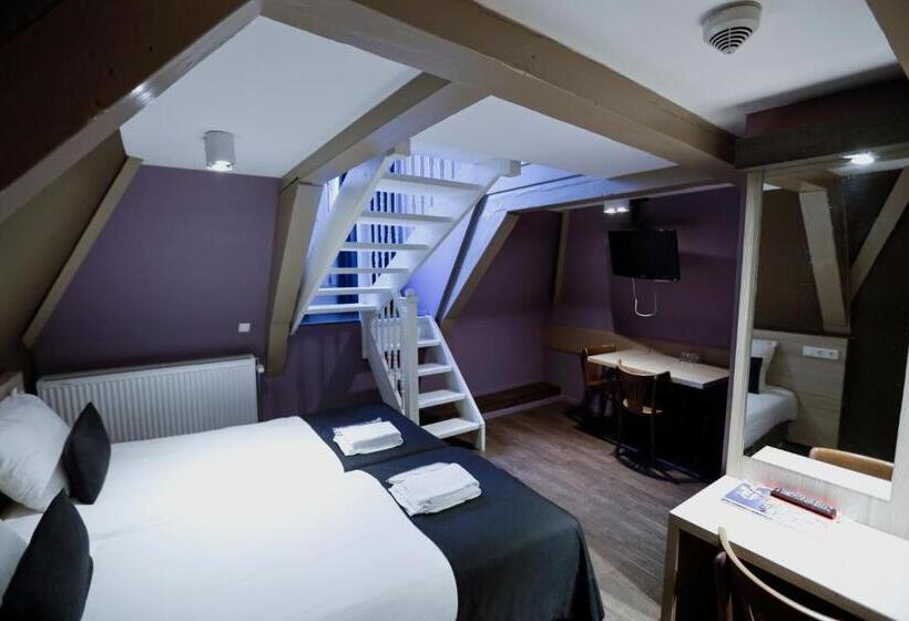 חדר סטנדרט לארבעה, City Hotel Amsterdam