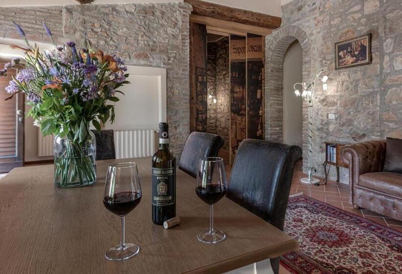 דירת שלושה חדרים, Villa Campomaggio Resort & Spa