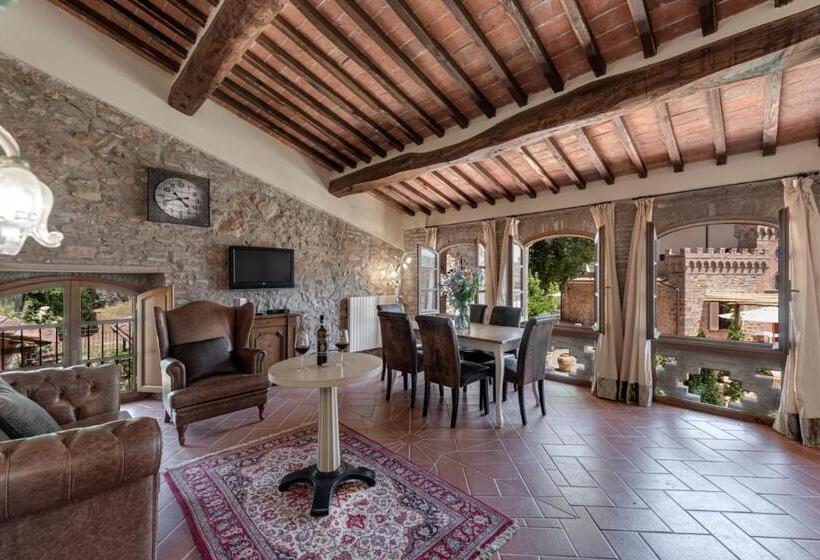 דירת שלושה חדרים, Villa Campomaggio Resort & Spa