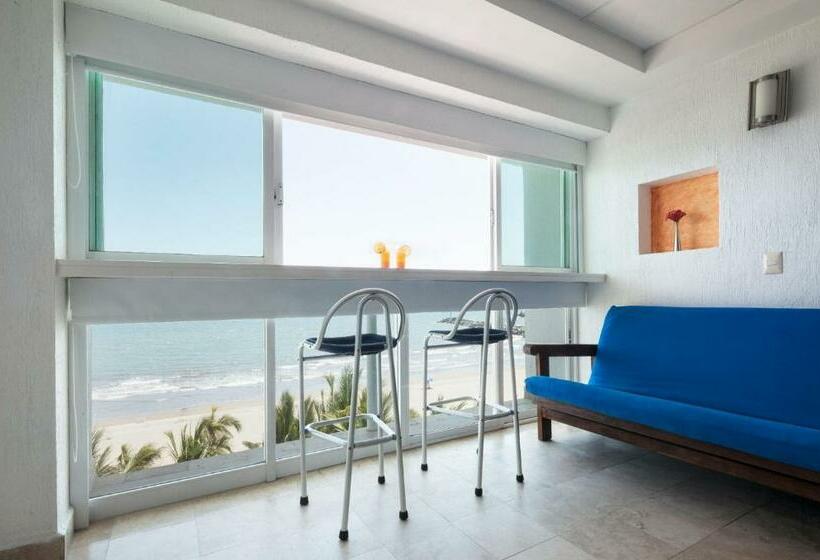 غرفة قياسية مطلّة علي البحر, Villa Varadero