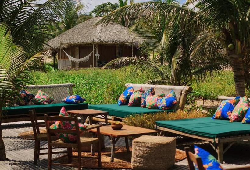 בקתה סטנדרטית עם נוף לים, Rancho Do Peixe