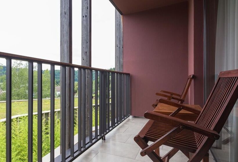 اتاق استاندارد با چشم‌انداز استخر, Terme Olimia   Hotel Sotelia