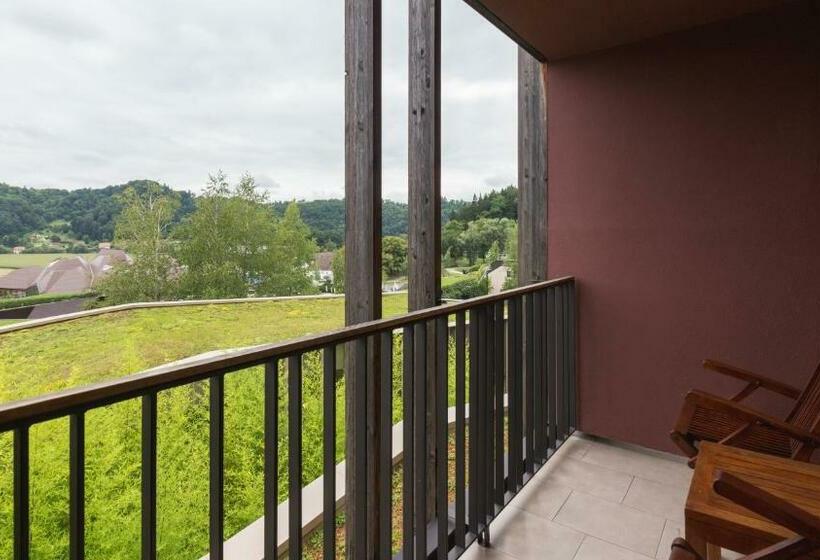 اتاق استاندارد با چشم‌انداز استخر, Terme Olimia   Hotel Sotelia