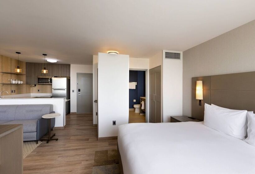 带双人床的标准工作室, Residence Inn By Marriott Cancun Hotel Zone