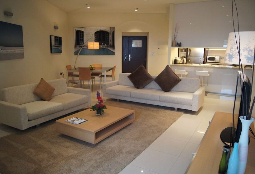 带1个卧室的行政公寓, Ascott Park Place Dubai