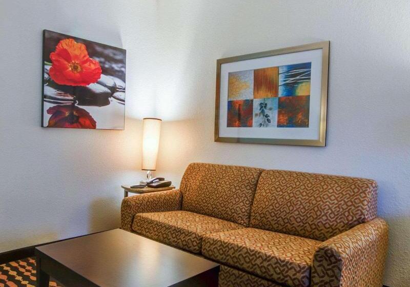 מיטת קינג בסוויטה, Comfort Suites Northside Hospital Gwinnett