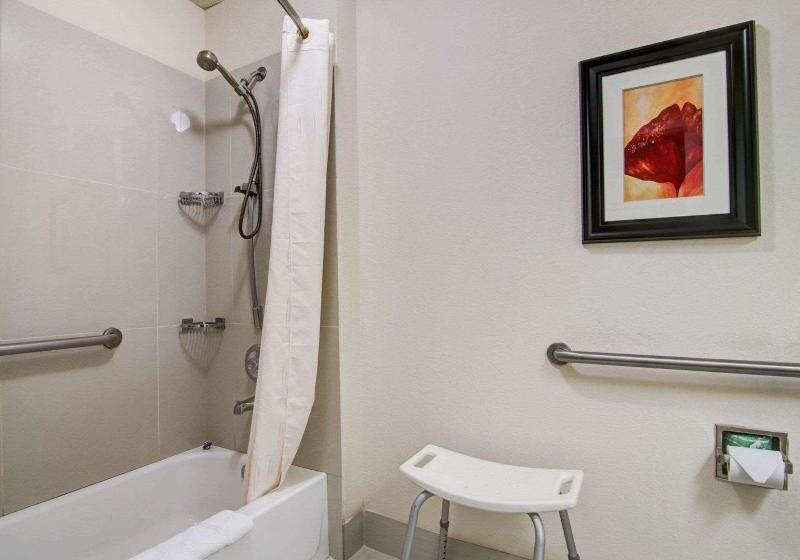 מיטת קינג בסוויטה, Comfort Suites Northside Hospital Gwinnett