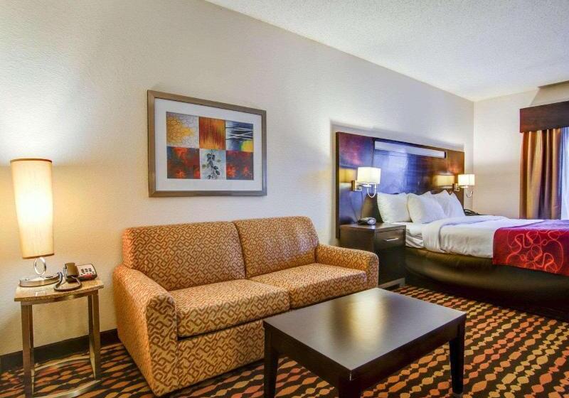 מיטת קינג בסוויטה, Comfort Suites Northside Hospital Gwinnett