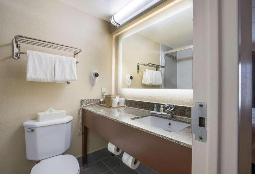 キングサイズベッドのスタンダードルーム, Quality Inn Near Princeton