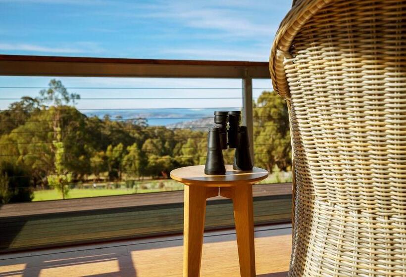 غرفة ديلوكس مطلّة علي البحر, Hobart Hideaway Pods