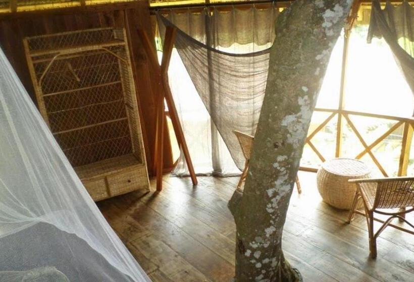 اتاق سهنفرۀ استاندارد با سرویس بهداشتی بیرون از اتاق, Huma Terra Lodges