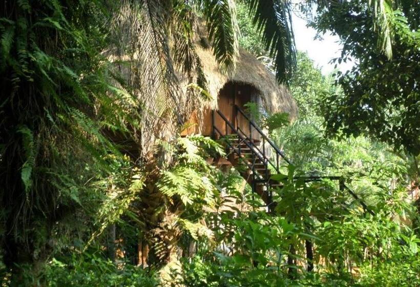 スタンダードトリプルルームの外観-バスルーム, Huma Terra Lodges