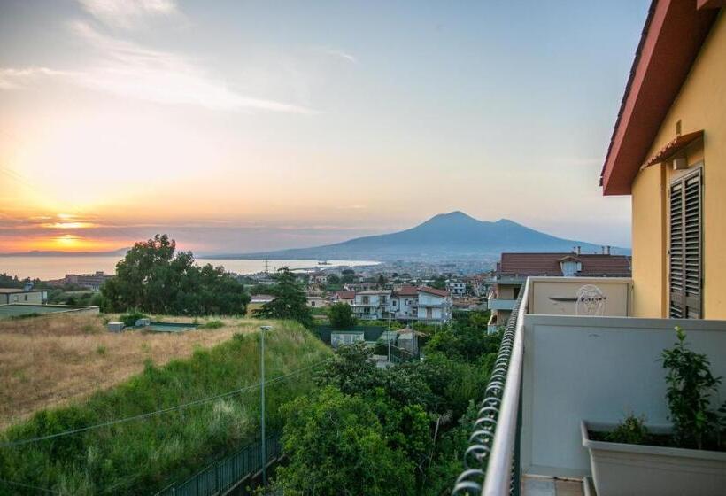 Quarto Deluxe Vista Mar com Sacada, Perla Beach Stabia B&b