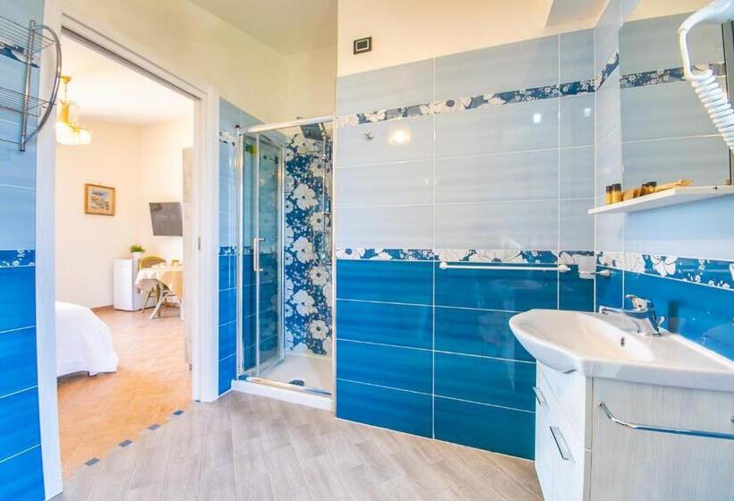 Quarto Deluxe com Sacada, Perla Beach Stabia B&b