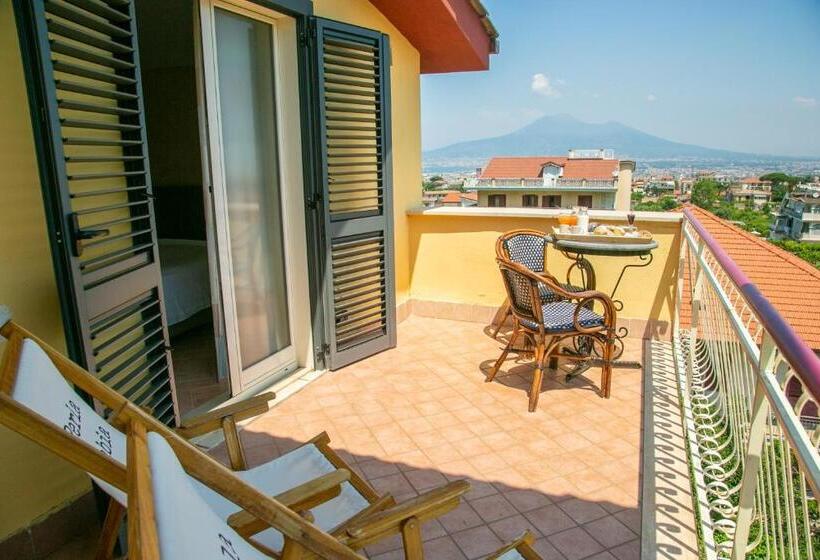 バルコニー付きデラックスルーム, Perla Beach Stabia B&b