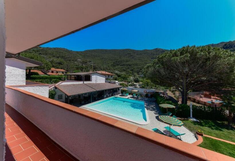 آپارتمان 1 خوابه با چشم‌انداز دریا, Elba Island Resort Pool & Tennis
