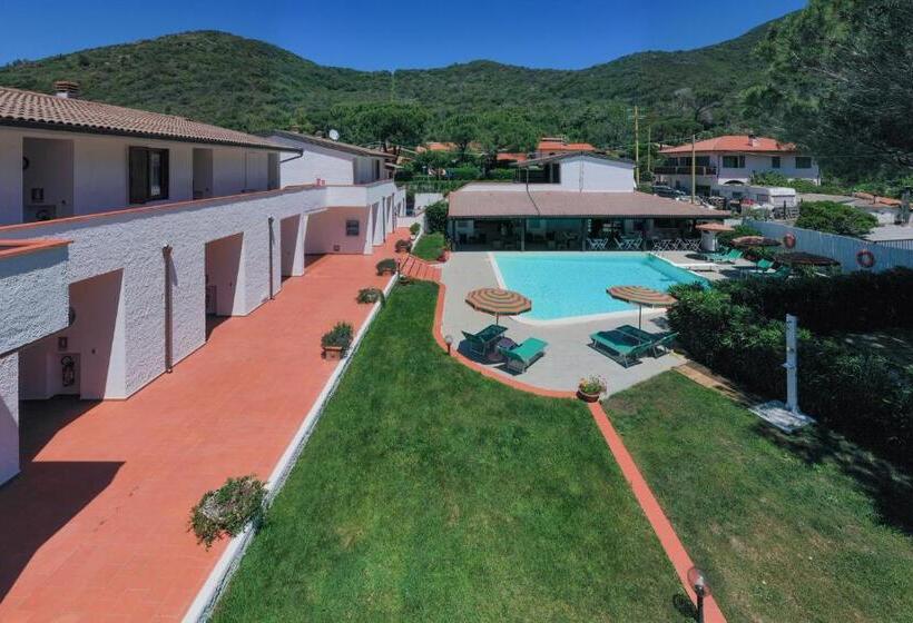 Апартаменты 1 Спальня Вид на Море, Elba Island Resort Pool & Tennis