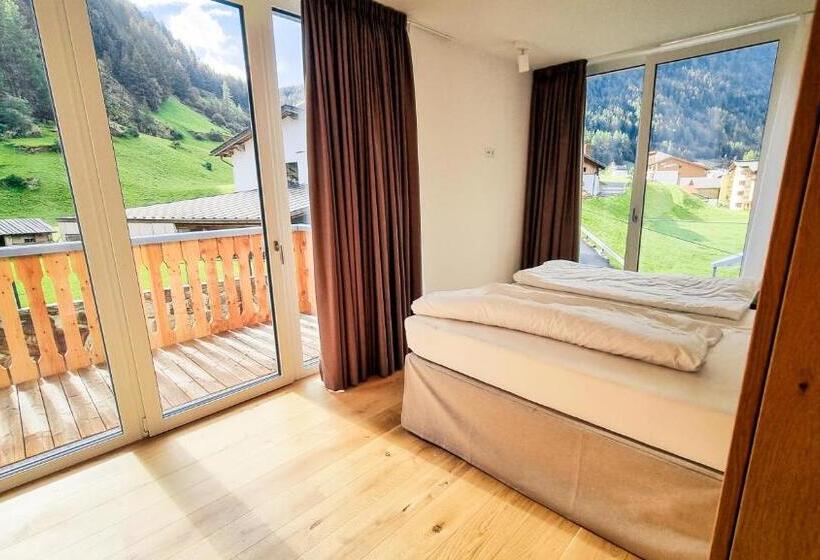 バルコニー付のの1ベッドルームプレミアムアパートメント, All Suite Resort Zwieselstein Sölden