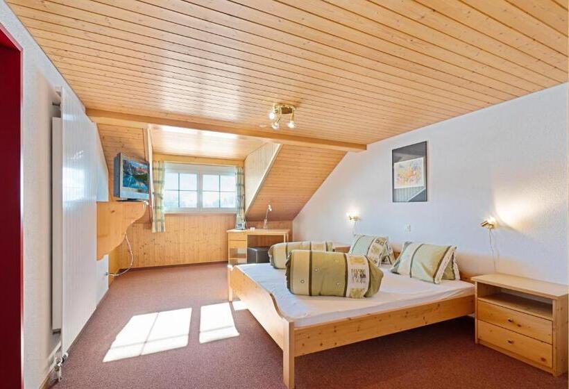 스탠다드 룸 산 전망, Swiss Mountain Golf Restaurant Gonten