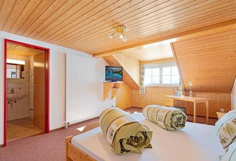 스탠다드 룸 산 전망, Swiss Mountain Golf Restaurant Gonten