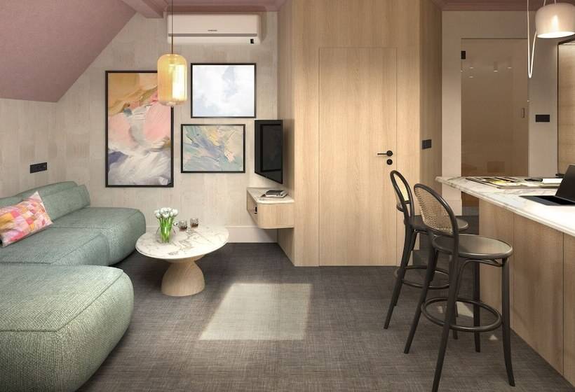 ペントハウスルーム, Oborishte 63,the Art Boutique Hotel By Sandglass