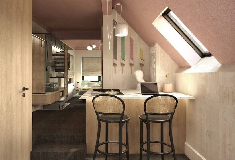 펜트하우스 룸, Oborishte 63,the Art Boutique Hotel By Sandglass