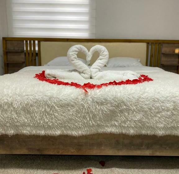 اتاق لوکس با تخت بزرگ, Cube House Osh