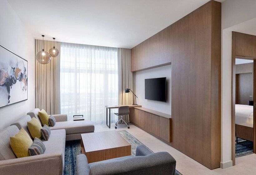 带2个卧室的套房, Residence Inn By Marriott Al Jaddaf