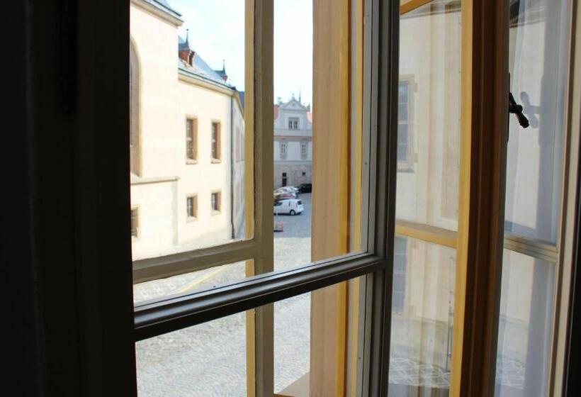 חדר סטנדרט לארבעה, Café Havlíček Penzion