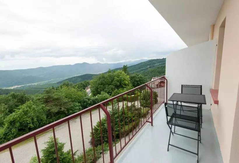 Standard Yhden Hengen Huone Parveke, Alexain Hotel Restaurant & Wellness   Colmar Ouest
