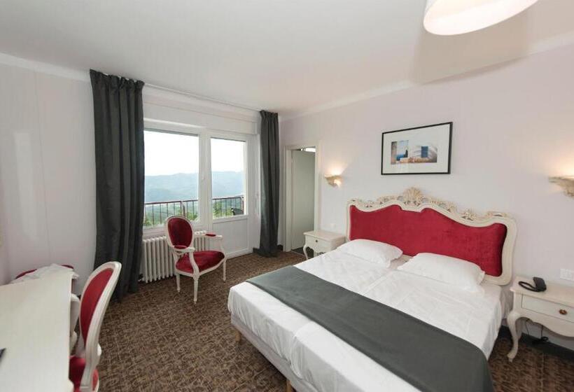 חדר סטנדרט יחיד עם מרפסת, Alexain Hotel Restaurant & Wellness   Colmar Ouest