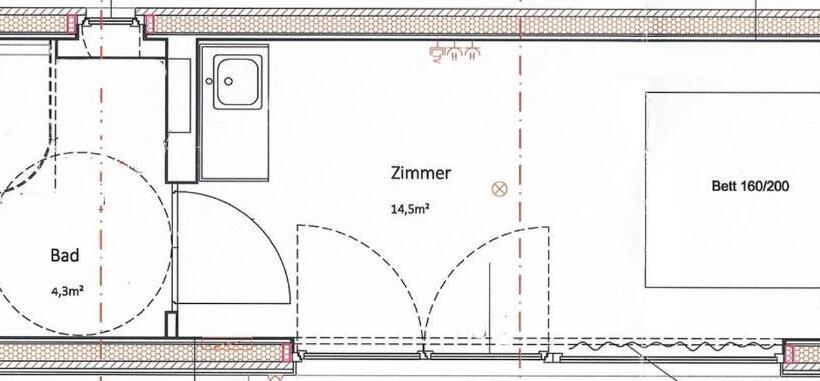 בקתה סטנדרטית, Art Lodge Kunstpension