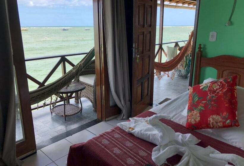 غرفة قياسية مطلّة علي البحر, Pousada Tranquila