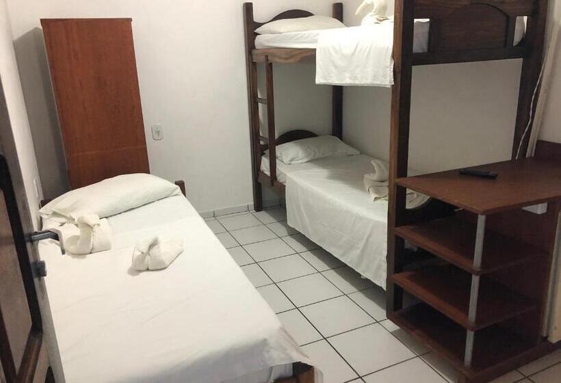 غرفة قياسية ثلاثية, Pousada Tranquila