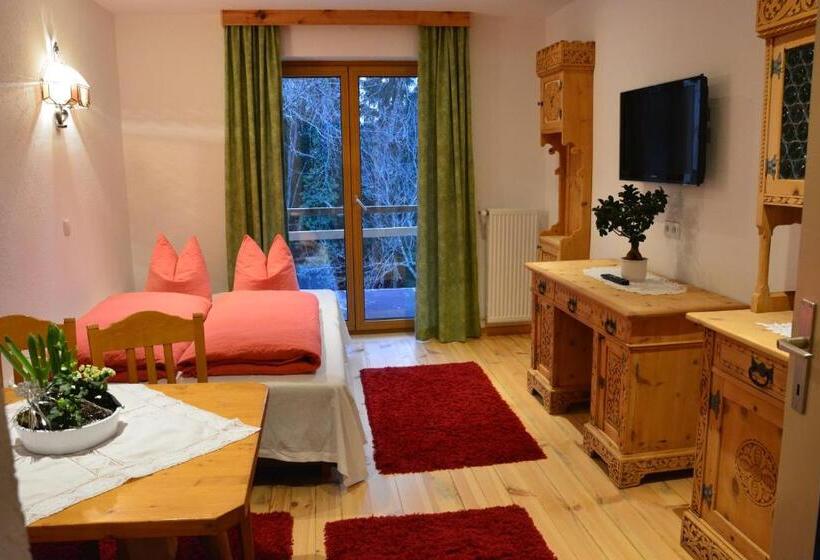 침실 1개 발코니 아파트, Nattererboden