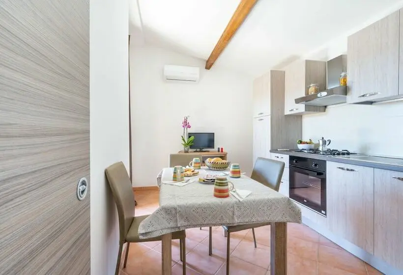 海の見える3ベッドルームアパートメント, Residence La Falata Costa Paradiso