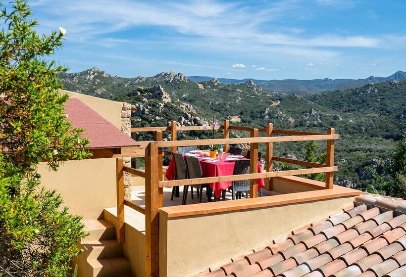침실 3개 바다 전망 아파트, Residence La Falata Costa Paradiso
