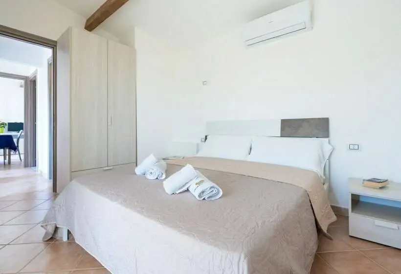 海の見える3ベッドルームアパートメント, Residence La Falata Costa Paradiso