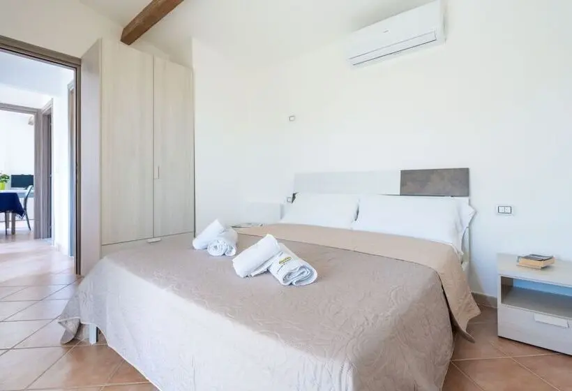 海の見える3ベッドルームアパートメント, Residence La Falata Costa Paradiso