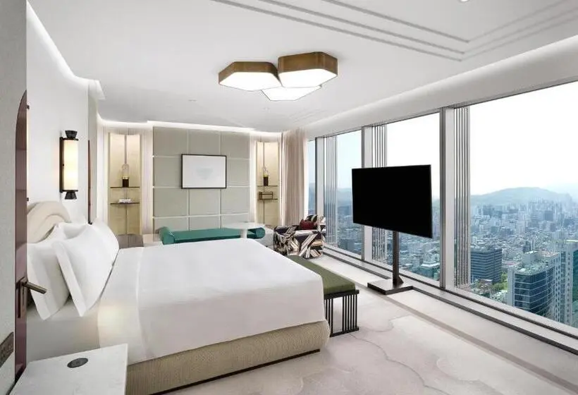 キングサイズベッドのスイートルーム, Josun Palace, A Luxury Collection Hotel, Seoul Gangnam