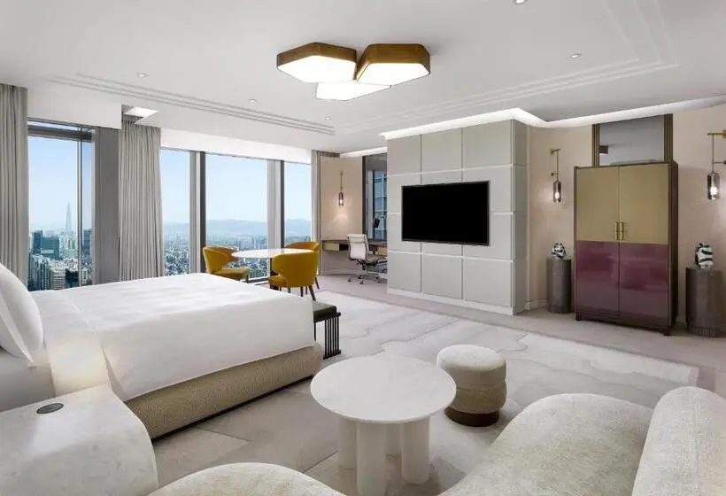 キングサイズベッドのスイートルーム, Josun Palace, A Luxury Collection Hotel, Seoul Gangnam