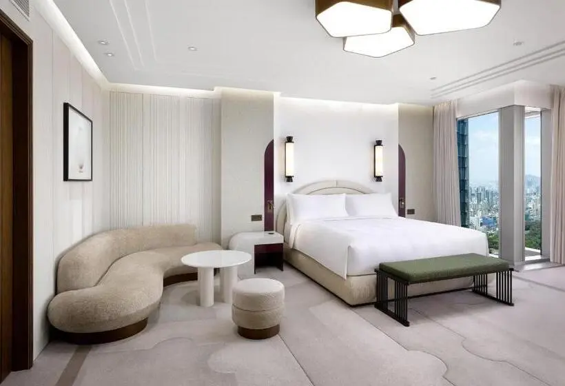 キングサイズベッドのスイートルーム, Josun Palace, A Luxury Collection Hotel, Seoul Gangnam
