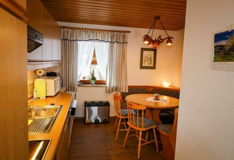 Апартаменты 1 Спальня с Балконом, Haus Kehlsteinblick Hettegger